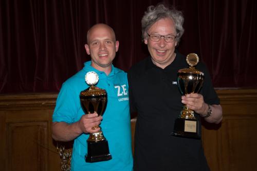 Die Gesamtsieger: Christopher Drechsler und Gerd Uwe Drescher